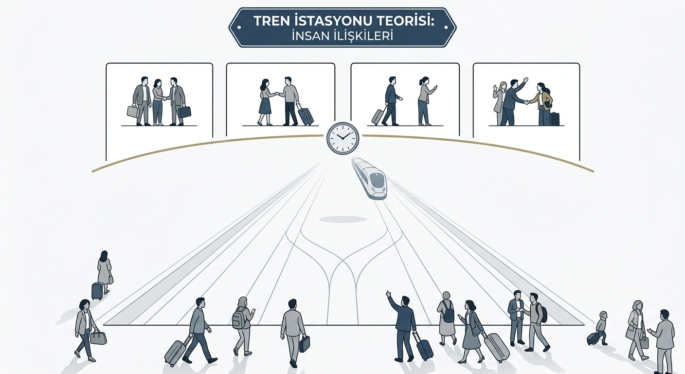 Hayat Bir İstasyon mu Yoksa Bir Yolculuk mu Tren İstasyonu Teorisi